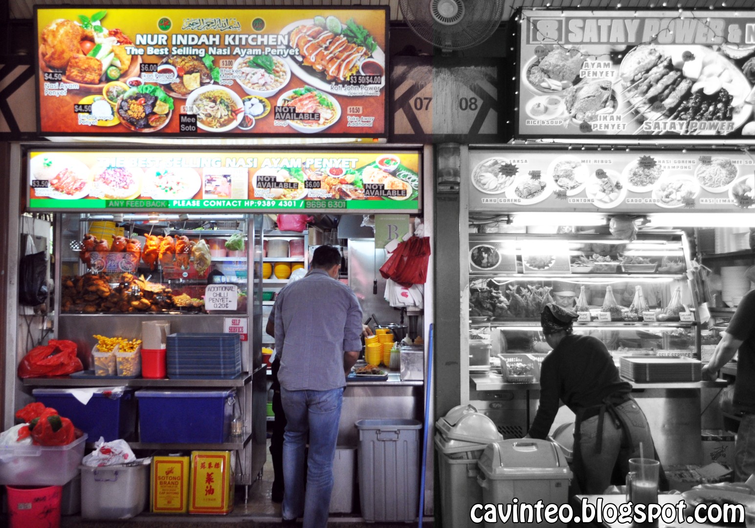 Entree Kibbles: Best Selling Nasi Ayam Penyet? @ Nur Indah 